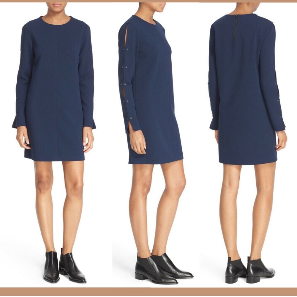 Tibi Midnight Blue Dress